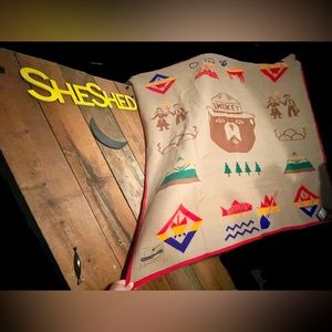 Smokey Bear Anniversary Pendleton Beaver State Blanket